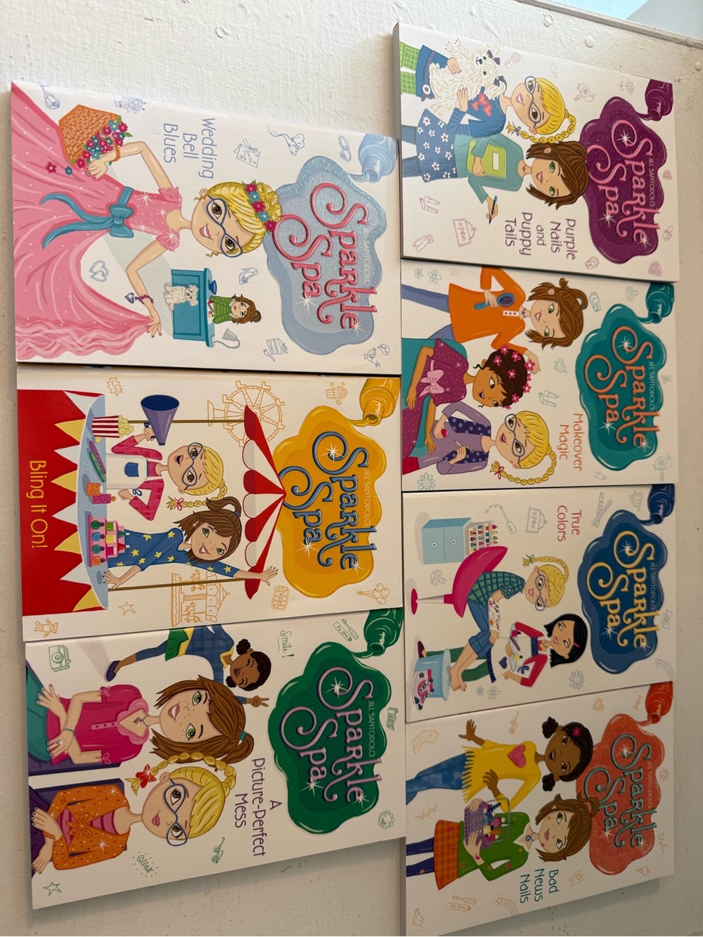 Sparkle Spa Book Set 2-8 by Jill Santopolo